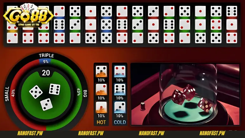 Tài Xỉu Go88 - Luật chơi đơn giản, trả thưởng cao 3 Các tính năng đặc biệt - Hướng dẫn cách chơi Tài xỉu Go88