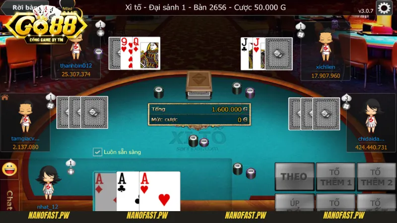 Cách Chơi Xì Tố Go88 Làm Chủ Ván Cược, Nắm Bắt Cơ Hội 2 Chi tiết về cách chơi Xì Tố Go88 cho người mới nhập môn